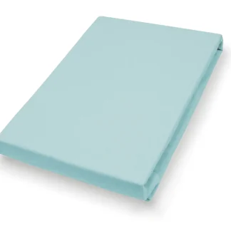 Vario Jersey-Spannbetttuch lagune, 150 x 200 cm
