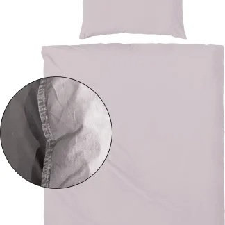 Vario Bettwäsche Renforce Stone washed rose, 135 x 200 cm