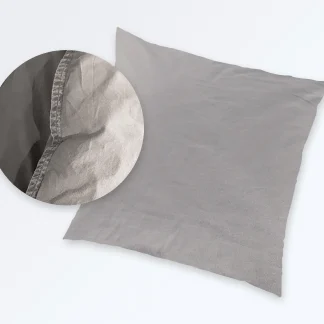 Vario Kissenbezug Renforce Stone Washed kitt, 40 x 40 cm