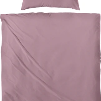 Vario Bettwäsche Satin uni marsala, 135 x 200 cm