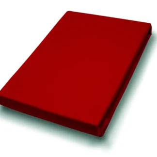 Vario Jersey-Spannbetttuch rot, 190 x 200 cm