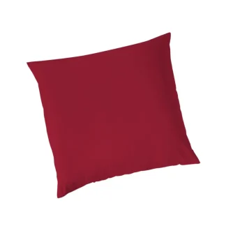 Vario Kissenbezug Jersey rot, 80 x 80 cm