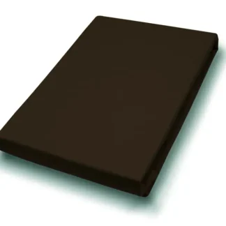 Vario Jersey-Spannbetttuch dunkelbraun, 150 x 200 cm