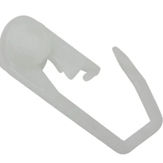 Gardinia Rollringe weiß, 50-er Pack