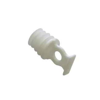 Gardinia Schraubenfeststeller weiß, 10-er Pack