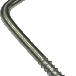 Gardinia Schraubhaken verzinkt silber matt 25 mm, 20 Stück