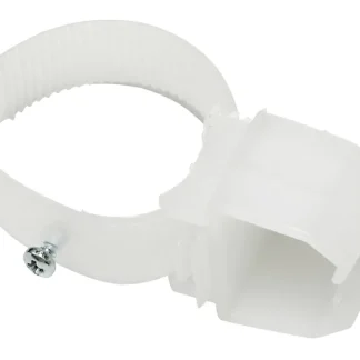 Gardinia U-Halter variabel weiß, 2-er Pack