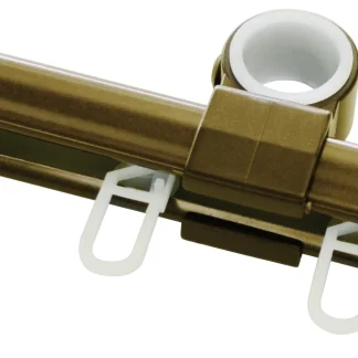 Gardinia U-Laufschiene bronze, 240 cm