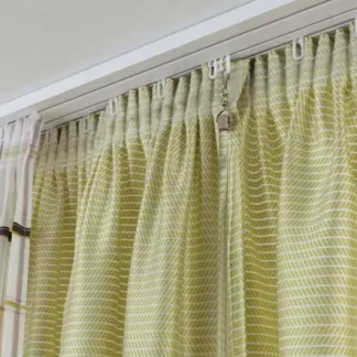 Gardinia Vorhangschiene GE 3-läufig, weiß, 150 cm
