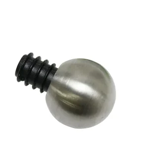 Gardinia Endknopf Kugel zu Stilprogramm New York, Ø 12 mm, edelstahl
