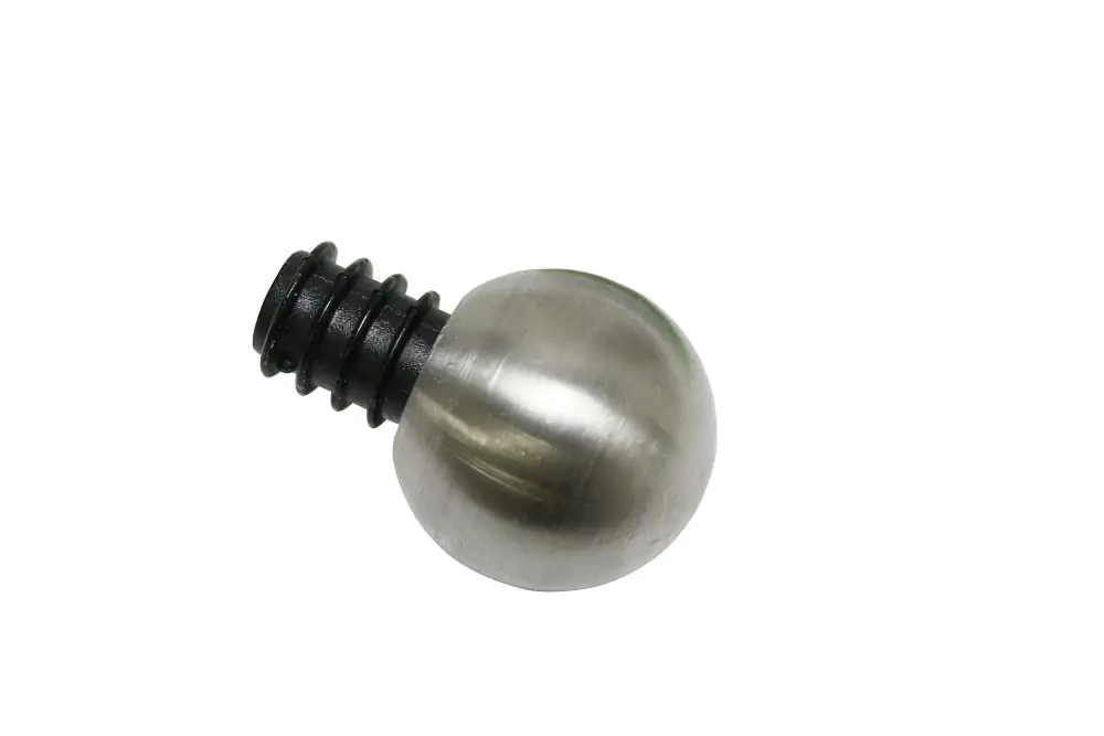 Gardinia Endknopf Kugel zu Stilprogramm New York, Ø 12 mm, edelstahl
