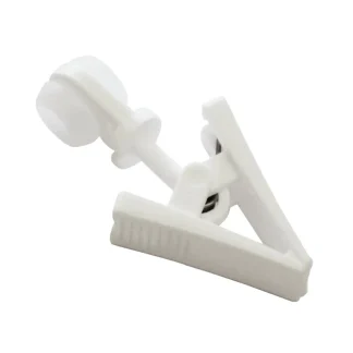 Gardinia Rollring mit Klammer weiß
