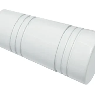 Gardinia Endknopf Apollo zu Stilprogramm Chicago, Ø 20 mm, weiß, 2-er Pack