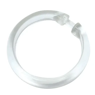 Gardinia Gardinenringe transparent, Ø 48 mm