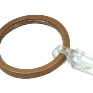 Gardinia Ringe mit Gleiteinlage Windsor, Ø 25 mm, bronze