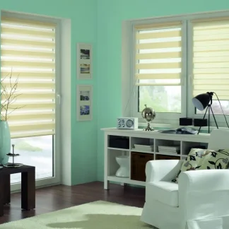 Gardinia EasyFix Doppelrollo creme 90 x 220 cm