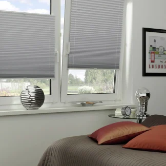 Gardinia EasyFix Plissee Thermo weiß, 60 x 130 cm