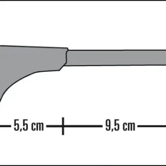 Gardinia Träger Universal Windsor edelstahl-optik, Ø 25 mm