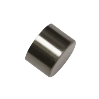 Gardinia Endkappe Windsor edelstahloptik edelstahloptik, Ø 25 mm