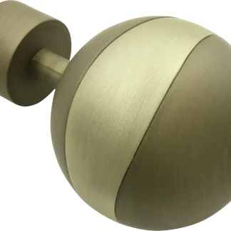 Gardinia Endknopf Kira Orbit cappuccino-champagner, Ø 19 mm