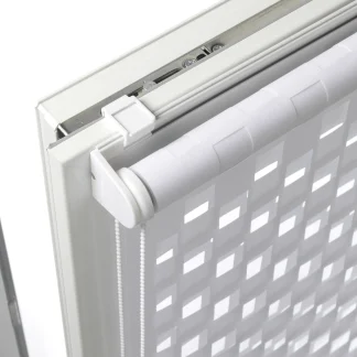 Gardinia EasyFix Doppelrollo Cut-Out Quadrat 45 x 150 cm