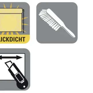 Gardinia Seitenzugrollo champagner 122 x 180 cm