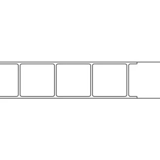 Gutta Polycarbonat-Doppelstegplatte 350 x 105 cm 10 mm klar
