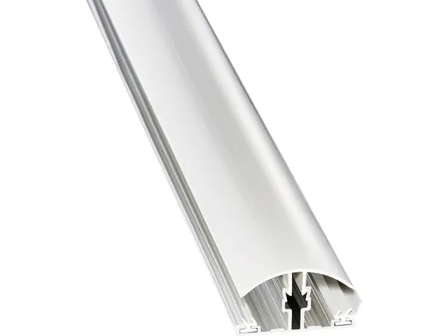 Gutta PVC Klemm-Verbindungsprofil 3000 mm weiß für 10, 16 mm Hohlkammerplatte