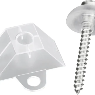 Gutta Abstandshalter Trapez 20 Stk. transparent inkl. Schrauben