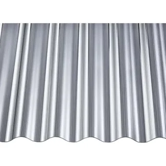 Gutta Polycarbonat-Wellplatte Sinus 76/18 600 x 90 cm 1,4 mm anthrazit