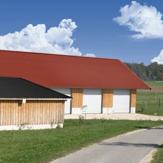 Gutta Wellplatte Shelltec Sinus 95/34 200 x 95 cm 4 mm rot