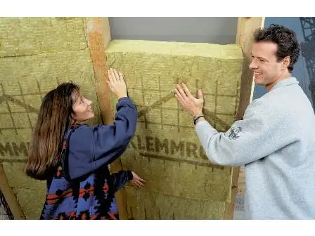 Rockwool Klemmfilz Klemmrock Steinwolle WLG 035 2500 x 1000 x 180 mm