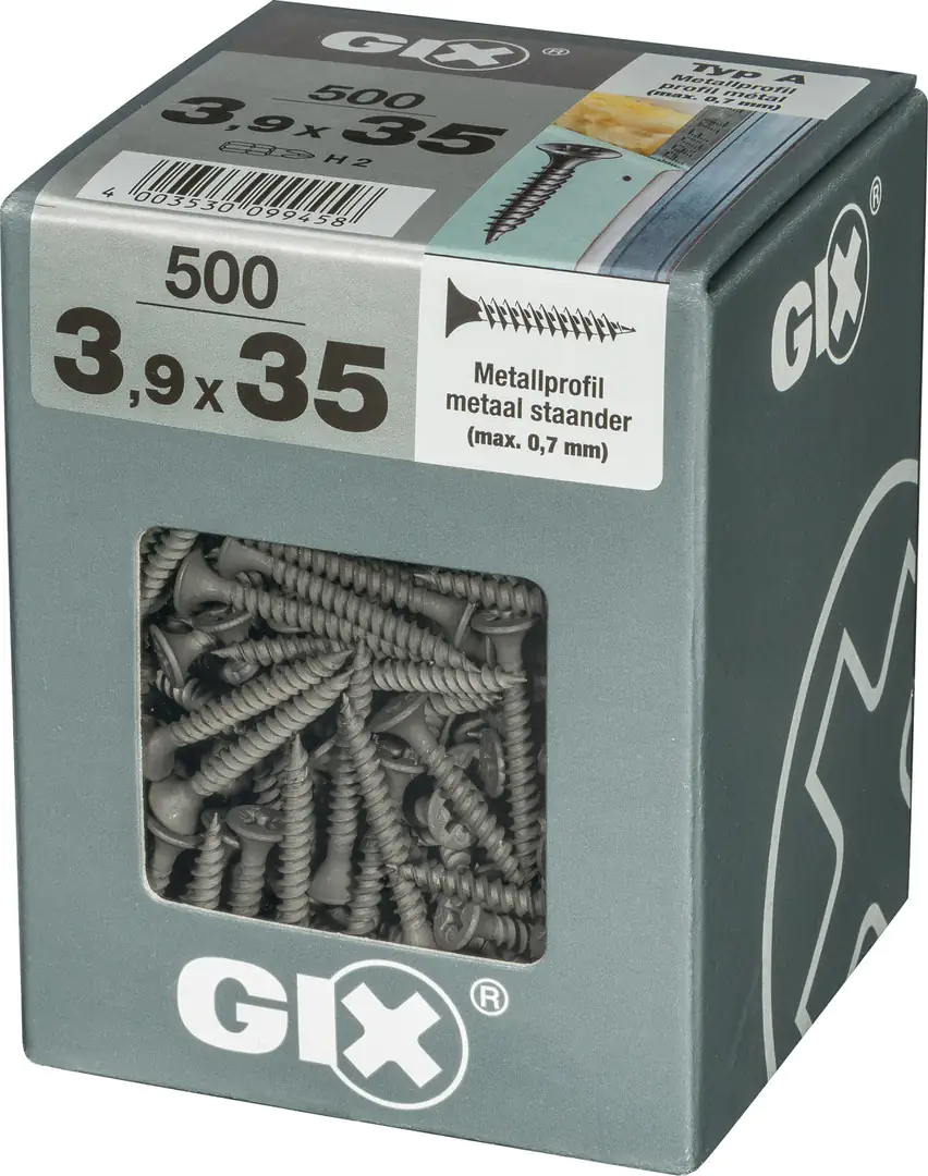 Spax Schnellbauschrauben 3.9 x 35 mm PH 2 Feingewinde - 500 Stk.