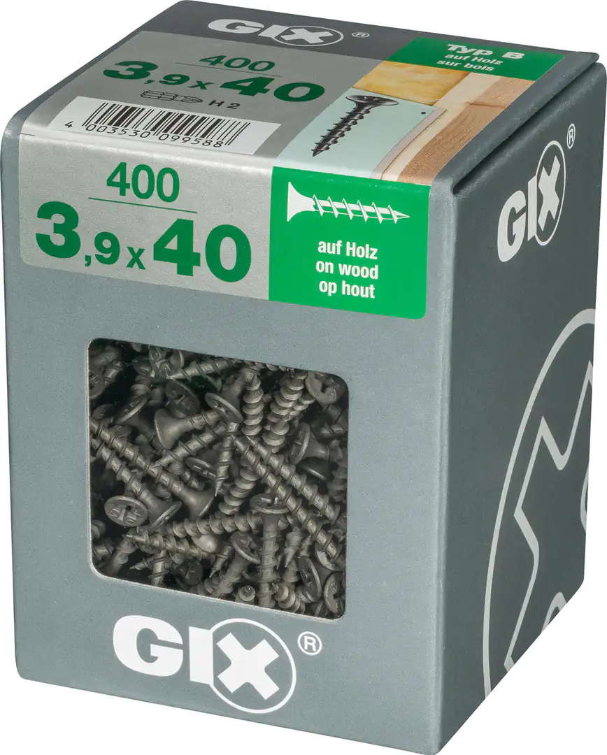 Spax Schnellbauschrauben 3.9 x 40 mm PH 2 - 400 Stk.