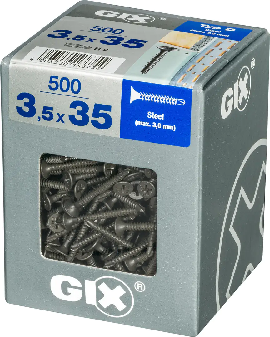 Spax Schnellbauschrauben 3.5 x 35 mm PH 2 - 500 Stk.