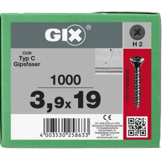 Spax Trockenbauschrauben 3.9 x 19 mm PH 2 - 1000 Stk.