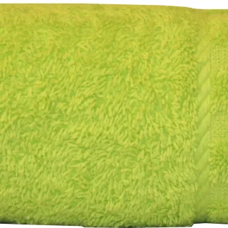 Waschhandschuh uni grün 18 x 24 cm