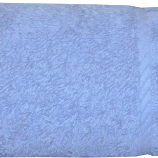 Duschtuch uni mittelblau 70 x 140 cm