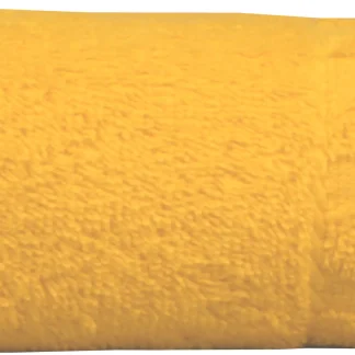 Duschtuch uni gelb 70 x 140 cm