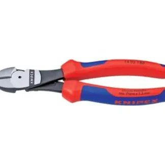 Knipex Kraftseitenschneider 200 mm schwarz Mehrkomponenten-Hülle