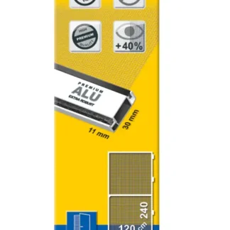Schellenberg Fliegenschutz-Tür PREMIUM 120 x 240 cm anthrazit/weiß kürzbar