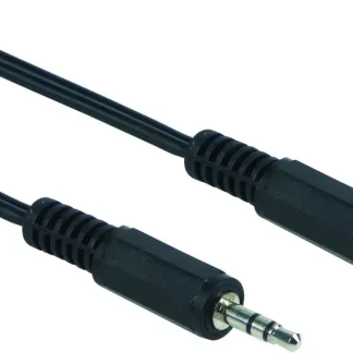 Schwaiger Audio Anschlusskabel TFS3150 533 Klinke schwarz, 1,5m, 1x 3,5mm Klinken Stecker / 1x 3,5mm