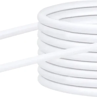 Schwaiger SAT Anschlusskabel KVCHQ100 532 (90dB) weiß, 10,0m, 1x F Stecker / 1x F Stecker