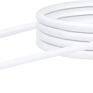 Schwaiger SAT Anschlusskabel KVCHQ50 532 (90dB) weiß, 5,0m, 1x F Stecker / 1x F Stecker