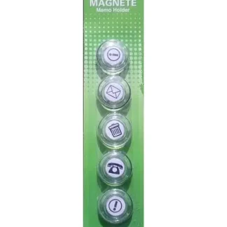 Vigo Magnete für Magnettafeln 6er Pack, Message, rund