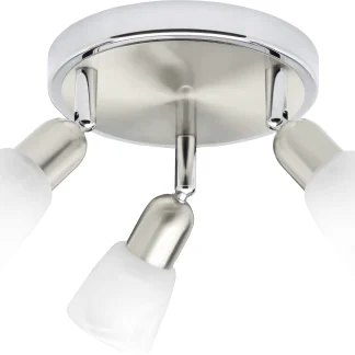 Brilliant 3er Spot Rondell Sofia eisen-chrom Ø 20 cm E14, max. 3 x 40 W