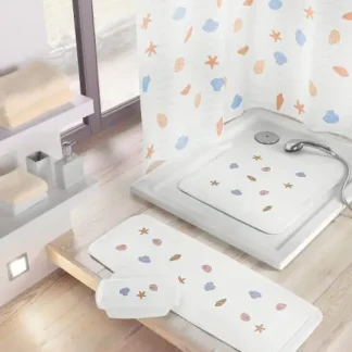 Kleine Wolke Duscheinlage Beach 55 x 55 cm, multicolor