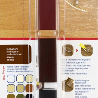 Edding Holzboden-Reparaturwachs-Set 8902 mahagoni