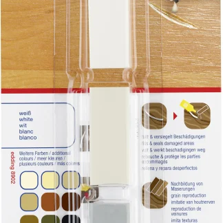 Edding Holzboden-Reparaturwachs-Set 8902 weiß
