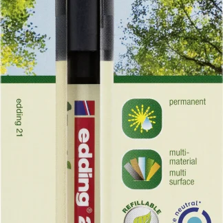 edding 21 EcoLine permanent marker schwarz